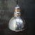 Vintage French Chrome Metal Medical Pendant Light For Sale - Image 4 of 5