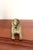 Art Nouveau Early 1900s Egyptian Revival Brass Inkwell in the Shape of a Sphinx For Sale - Image 3 of 8