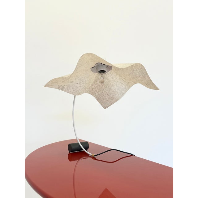 Cream Area Curvea Table Lamp by Mario Bellini for Artemide, 1970s For Sale - Image 8 of 10