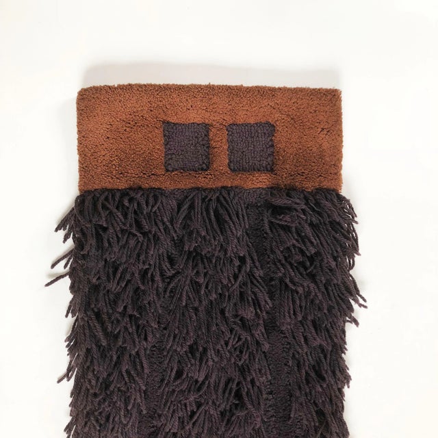 1970s Modernist LJ6 Wall Rug by Ewald Kröner for Schloss Hackhausen, Germany, 1970s For Sale - Image 5 of 18