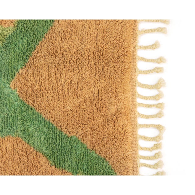 Early 21st Century Hand-Knotted Wool Rug by Azele Studio For Sale - Image 5 of 9