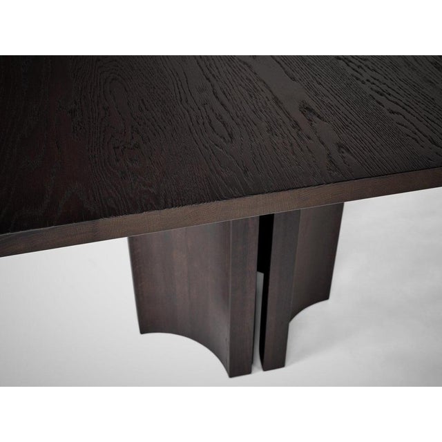 Aperta C1 DB 280 American Walnut Rectangular Dining Table by Mokko Amsterdam For Sale - Image 4 of 7