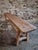Vintage French Oak Bench, 1960s For Sale - Image 6 of 15