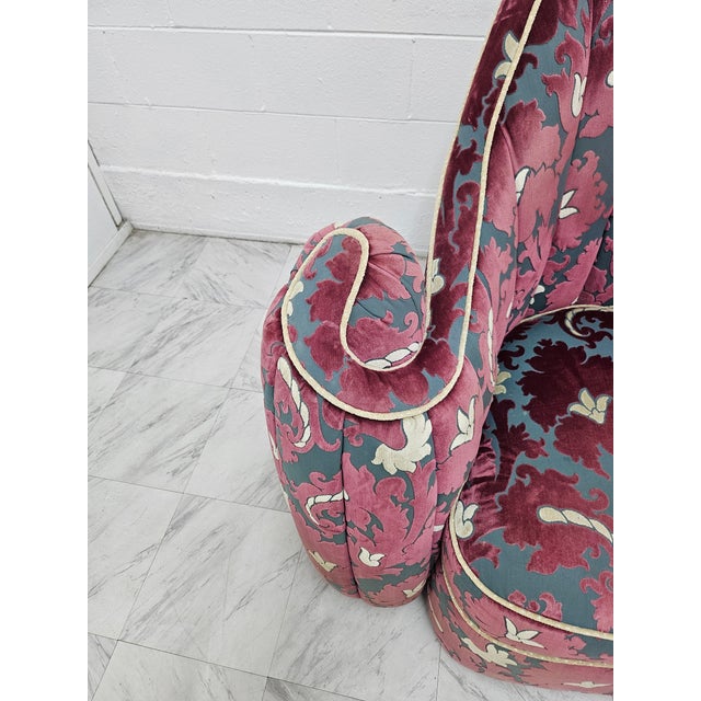 The Queens Chair Attributed to Pace Collection Company For Sale - Image 14 of 18