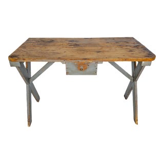 Early 20th Century Swedish Farm Table For Sale