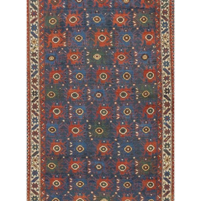 Traditional Antique Caucasian Shirvan Rug 4'7'' x 6'6'' For Sale - Image 3 of 8