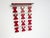 Red Vintage Space Age Wall Coat Rack in Red with Hat Shelf, 1960s For Sale - Image 8 of 18