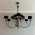 Transparent Donghia Fontana 12 Arm Italian Glass Chandelier For Sale - Image 8 of 9