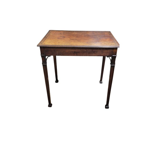Traditional Late 18th Century Ladies Writing Table For Sale - Image 3 of 11