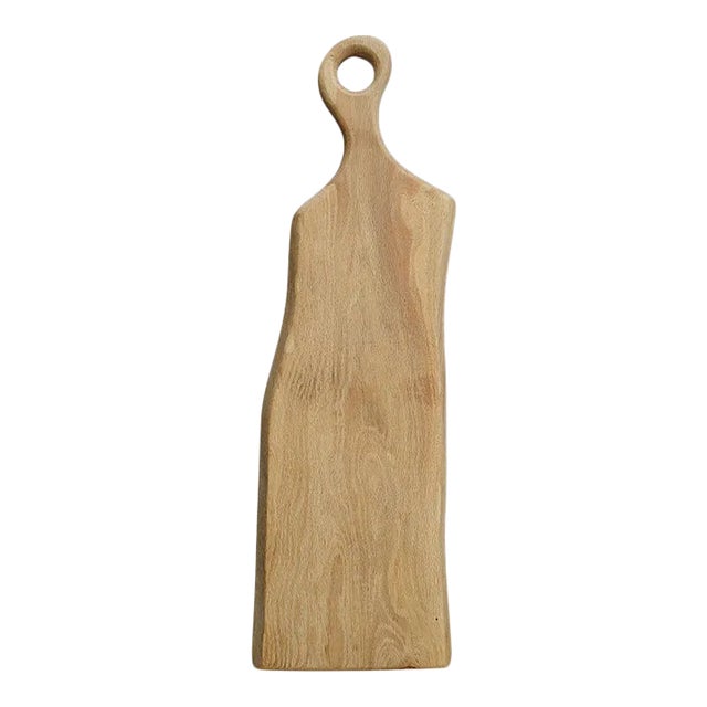 Long Oak Wood Serving Board For Sale