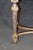1960s 1960's Louis XVI Style Mirrored Top Console DIstressed Silver and Gold Accents For Sale - Image 5 of 13