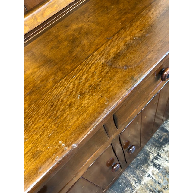 Mid 20th Century W.R.Dallas Step-Back Hutch For Sale - Image 11 of 12