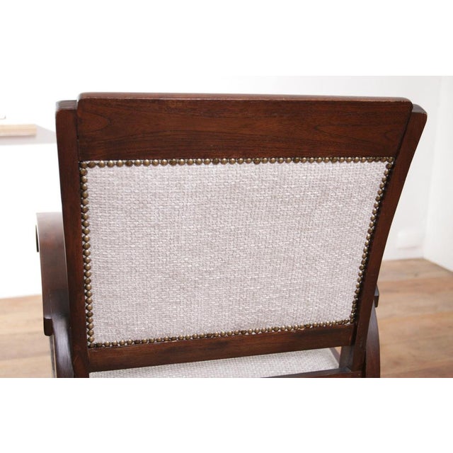 Set of Vintage French Art Deco Wooden Armchairs, 1930s For Sale - Image 12 of 18