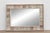 Wood Rustic Abstract Carved Wall Mirror For Sale - Image 7 of 8