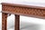 Vintage Henredon Chinese Chippendale Carved Mahogany Console Table For Sale In Portland, ME - Image 6 of 10
