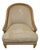 French Late 19th Century Louis XVI-Style Gilded Accent Armchair (Or Bergère) For Sale - Image 3 of 5