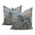 Anna French Villeneuve Aqua Down Filled Pillows - A Pair For Sale