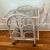 Wood 1990s Rattan Bar Cart For Sale - Image 7 of 7