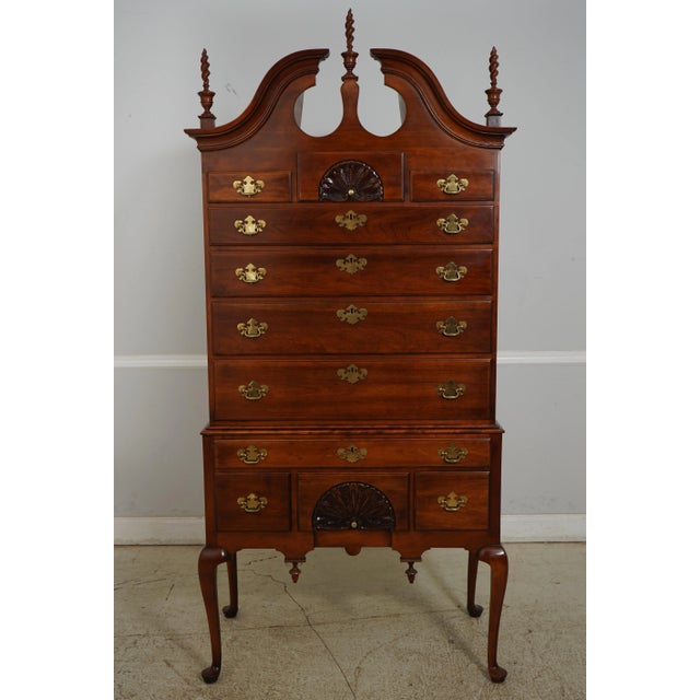 Age: Approx: 40 Years Old Details: Old Towne Finish Private Collection Solid Cherry Dovetailed Drawer Construction Fine...