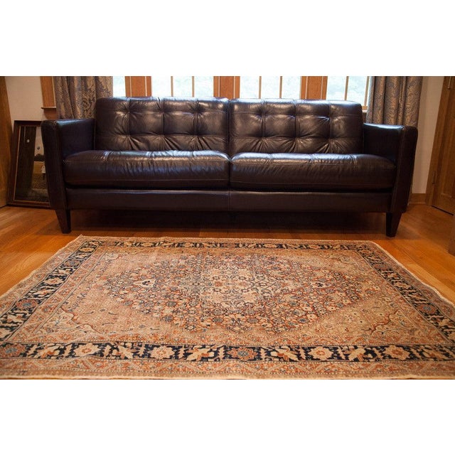 Fine Antique Tabriz Area Rug - 4'4" x 5'10" For Sale - Image 15 of 17