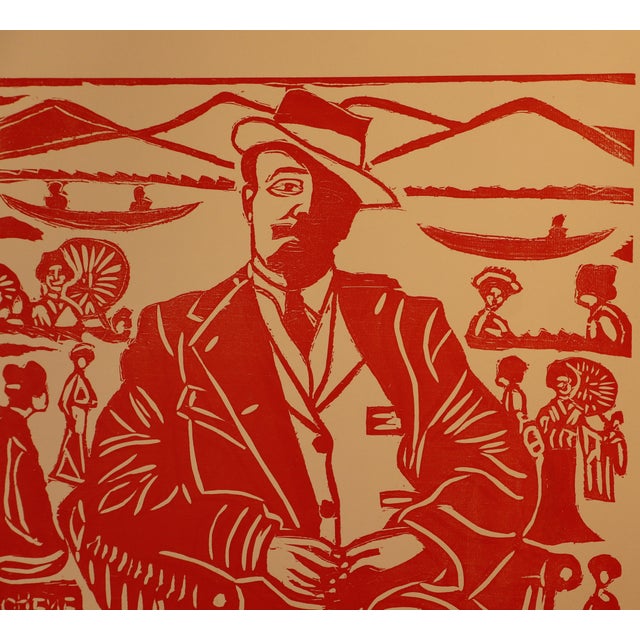 Bellora, Puccini's Tosca Bohème, 1970s, Lithograph, Framed For Sale - Image 4 of 17