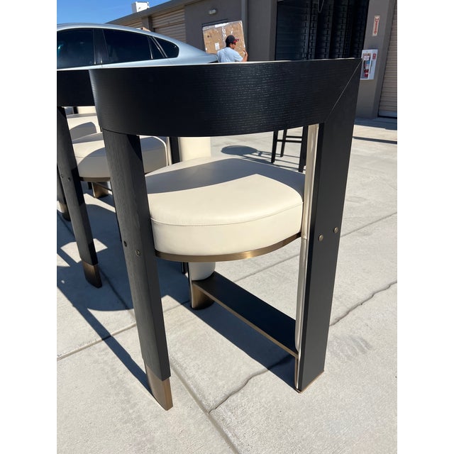 Contemporary Porus Modern Barstool For Sale - Image 3 of 3