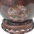 Late Meiji Japanese Patinated Champlevé Jardinière With Crane & Turtle Motifs 9.75" For Sale In San Francisco - Image 6 of 13