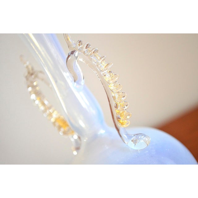 Venetian Murano Glass Vase, 1950s For Sale - Image 8 of 9