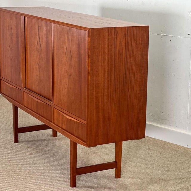 Highboard by E.W. Bach for Sejling Skaba, 1960s For Sale - Image 3 of 15