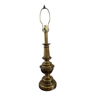 Vintage Brass Stiffel Lamp For Sale