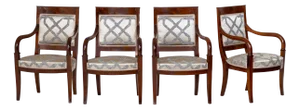 Directoire Armchairs, France, Early 19th Century, Set of 4