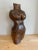Wood Vintage Solid Wood Modern Sculpture of a Womans Body For Sale - Image 7 of 9