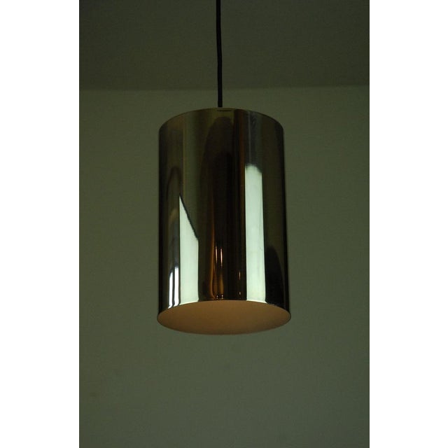 Fog & Mørup Brass Sektor Pendant Lamp by Jo Hammerborg for Fog & Morup. 1970s For Sale - Image 4 of 11