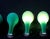 Incredible four beautiful green white Murano sconces, in a post-modern Italian style, designed by Carlo Nason. The model...