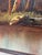 Traditional Large Vintage Autumn Watermill Oil Painting, Signed Robert More For Sale - Image 3 of 8