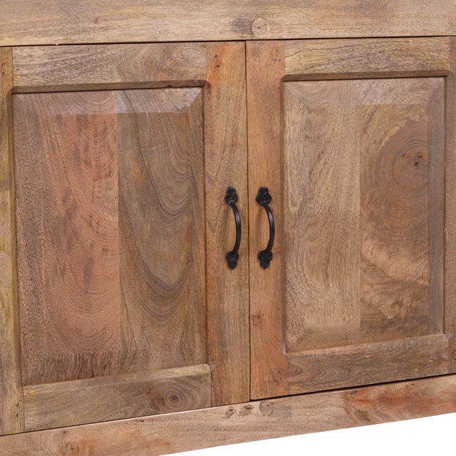 Modern Jamya 69" Solid Wood Sideboard, Oak For Sale - Image 3 of 7
