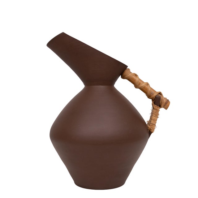 Large Studio Pottery Art Jug from Ferdi Ceramic, Germany, 1950s For Sale - Image 4 of 13