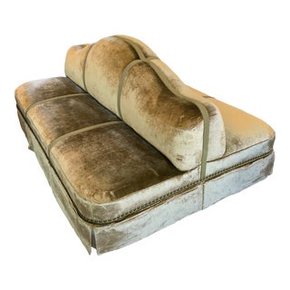 Custom Double Sided Armless Sofa Settee For Sale