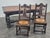 Breton Extendable Table in Carved Oak with Parquet Top For Sale - Image 6 of 14