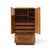 Lane Brutalist Mid Century Walnut Armoire Dresser For Sale - Image 9 of 9