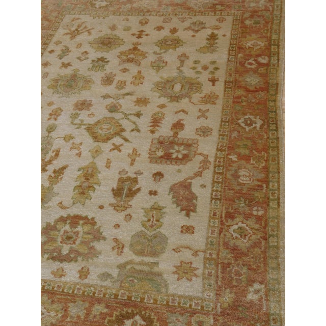 HandKnotted Oushak Rug 3'11"x 5'11" Chairish