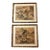 A Pair of Chinese Paintings, Ink and Color on Silk, 20th Century, Signed For Sale