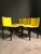 Yellow Bent Plywood Chairs by Afra & Tobia Scarpa for Molteni, 1980s, Set of 4 For Sale - Image 8 of 15