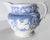 19th Century English Staffordshire Neoclassical Lavender Blue and White Pitcher by Ridgway For Sale - Image 9 of 15