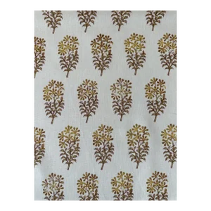 Namay Samay Alya Linen Fabric 2 1/2 Yards