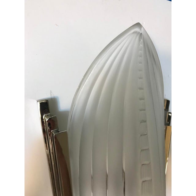 French Art Deco Sconces Signed by Genet Et Michon - a Pair For Sale In New York - Image 6 of 10