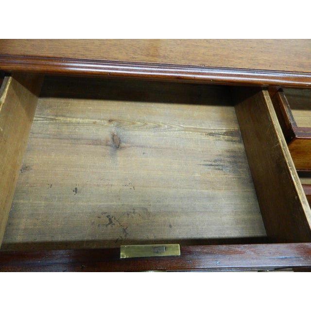 Edwardian Mahogany Chest of Drawers, 1890s For Sale - Image 11 of 18