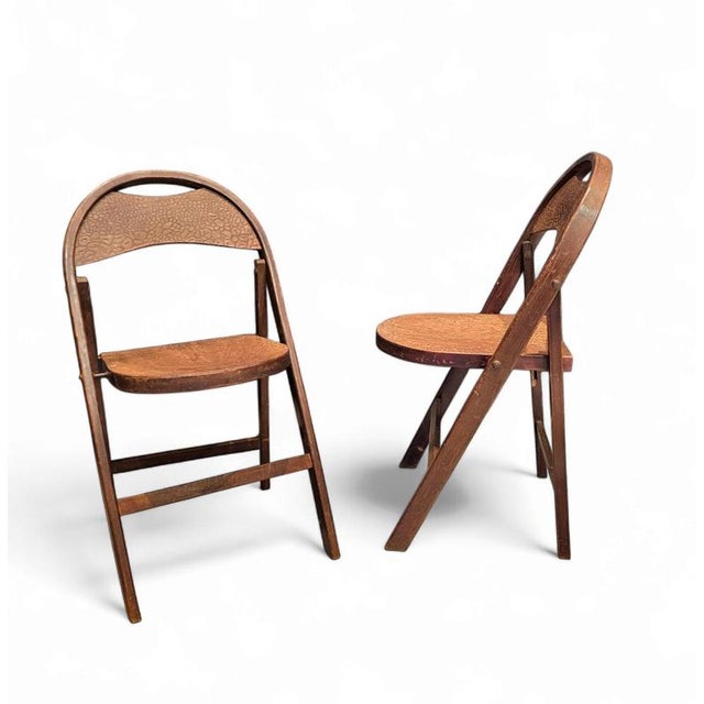 Crocodile Print B751 Chairs from Thonet, 1930s, Set of 2 For Sale - Image 9 of 12
