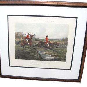Henry Alken Fores Hunting Sketches Plate 3 Right & Wrong Sort J Harris Engraving