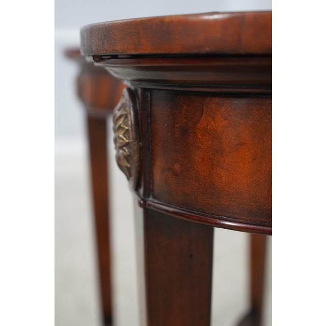 Theodore Alexander Kidney Mahogany Desk For Sale - Image 16 of 18